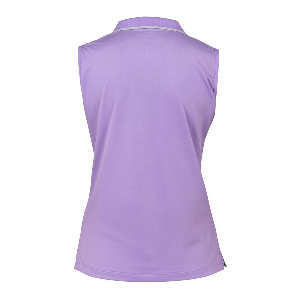 Shires Aubrion Poise Sleeveless Tech Polo (Lavender)