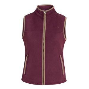 Shires Aubrion Core Ladies Fleece Gilet (Maroon)