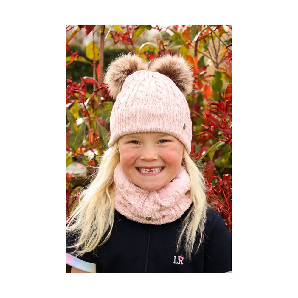 Hy Equestrian Morzine Children's Snood (Pink)