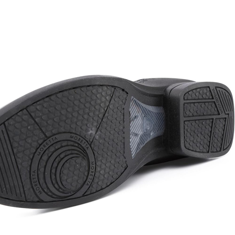 Shires Moretta Alessia Leather Paddock Boots (Black)