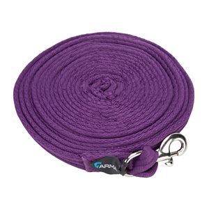 Shires Wessex Cushion Web Lunge Line (Purple)