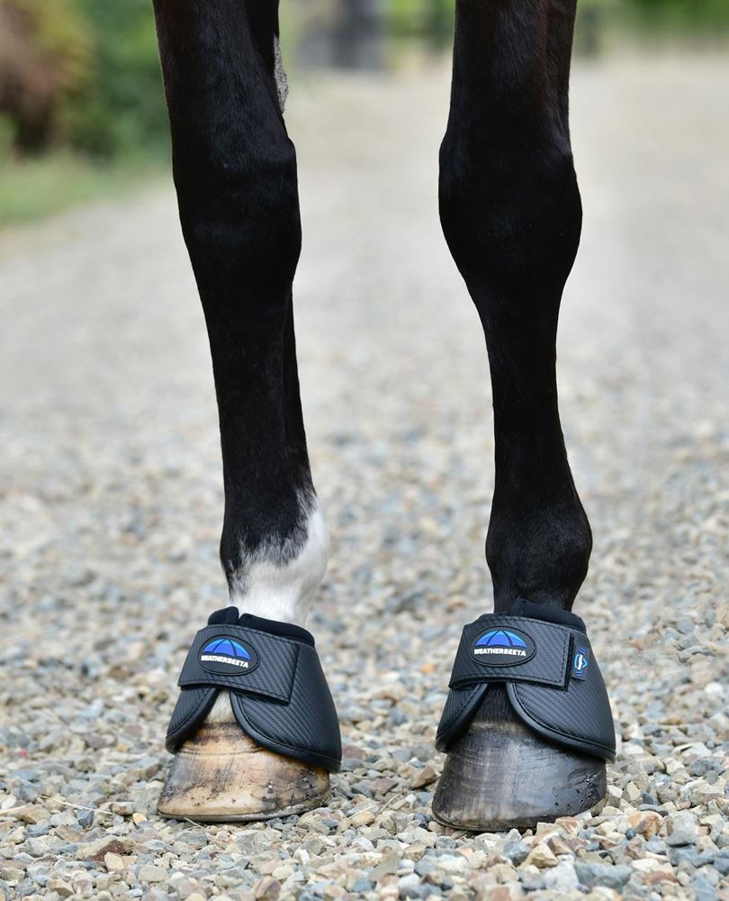 Weatherbeeta Tough-Tec Anatomical Bell Boots (Black)