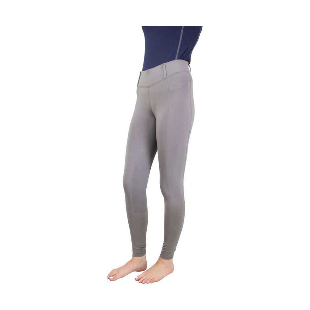 Hy Sport Active Ladies Riding Tights (Pencil Point Grey)