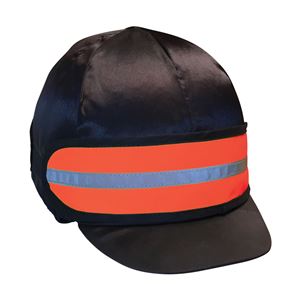 Reflector Elasticated Hat Band by Hy Equestrian