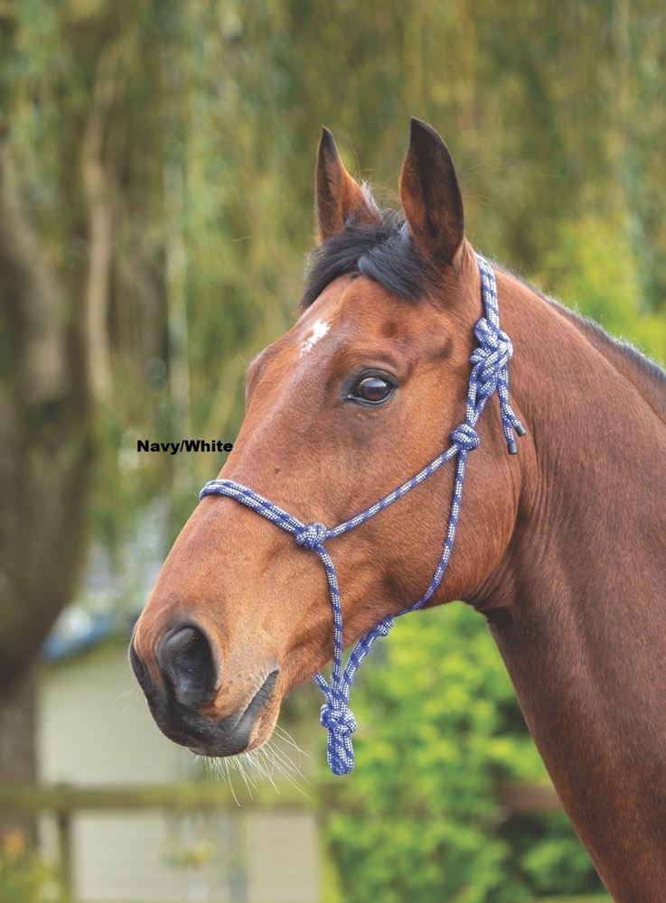 Shires Adjustable Rope Halter