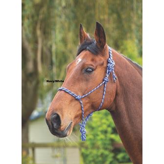 Shires Adjustable Rope Halter