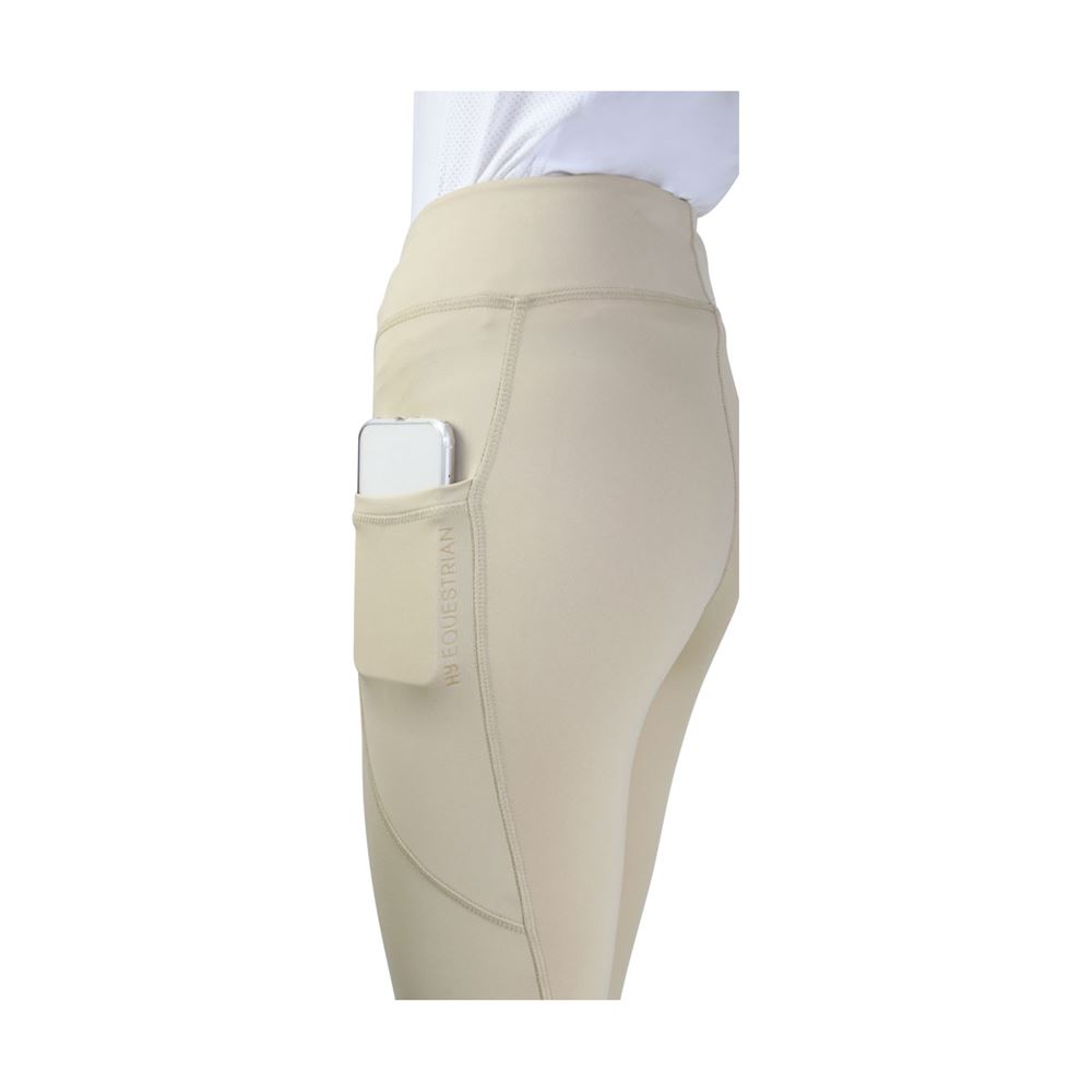 Hy Equestrian Selah Children's Competition Riding Tights (Beige)