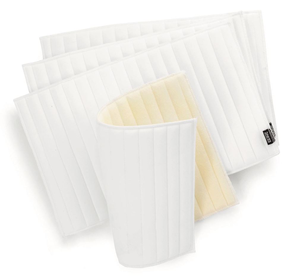 Shires Quilted Bandage pads (pack of 4)