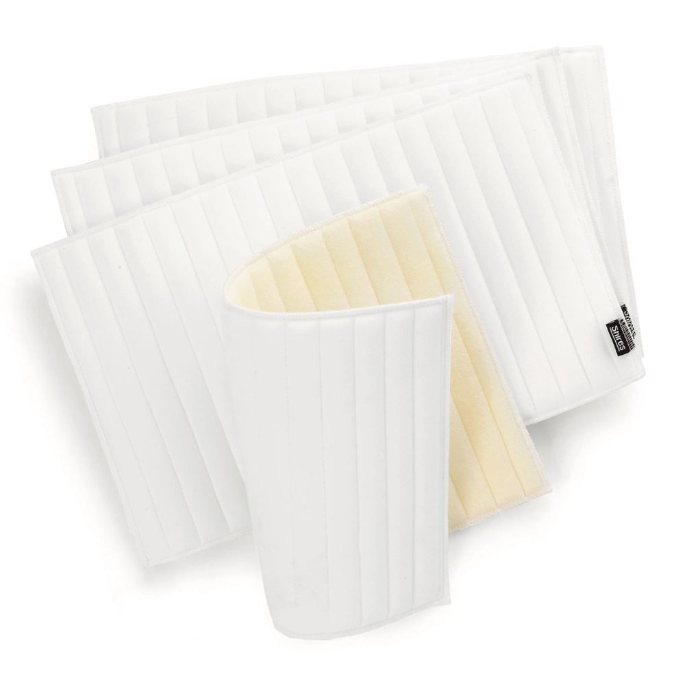 Shires Quilted Bandage pads (pack of 4)