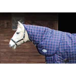 Rhinegold Zeus Neck Cover (Blue Check)