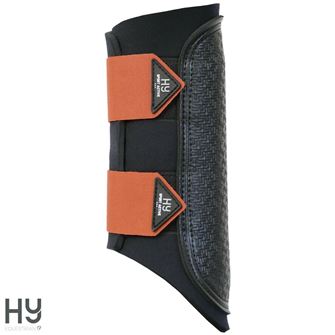 Hy Sport Active Brushing Boots (Terracotta Orange)