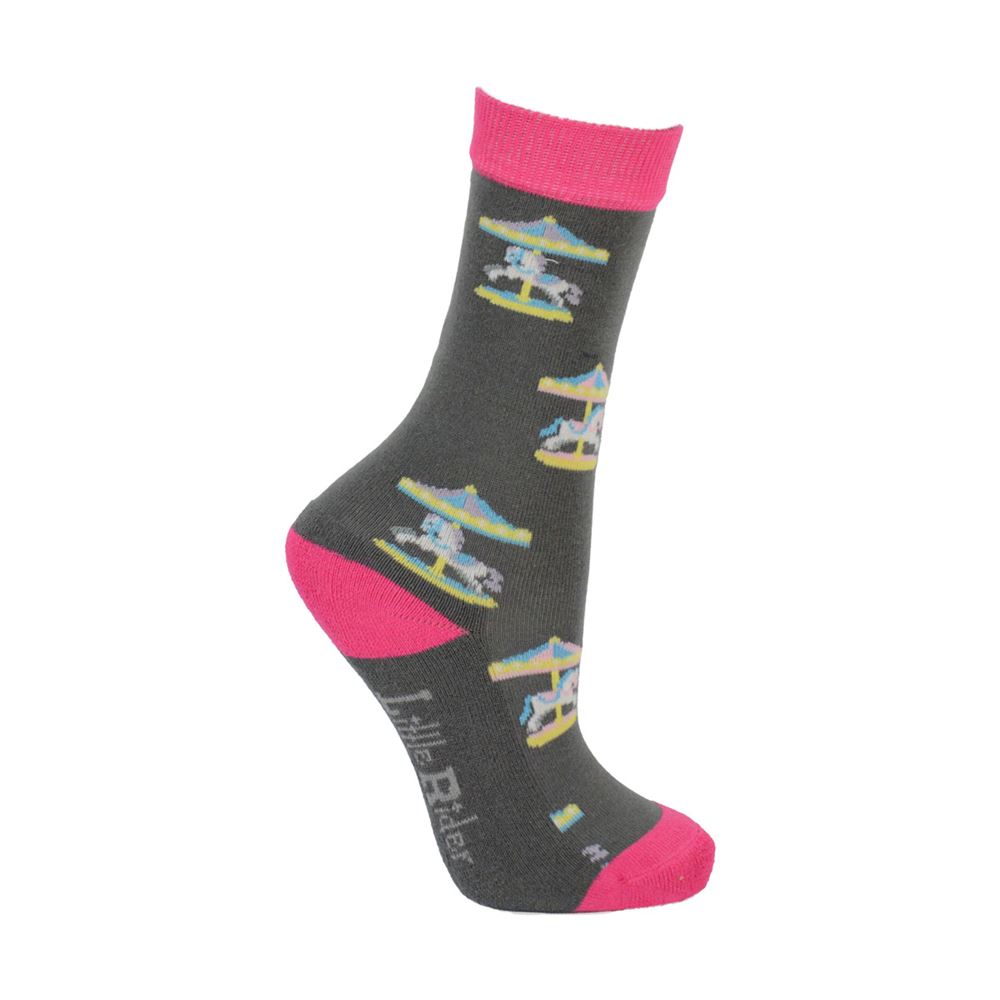 Merry Go Round Socks by Little Rider (Pack of 3)