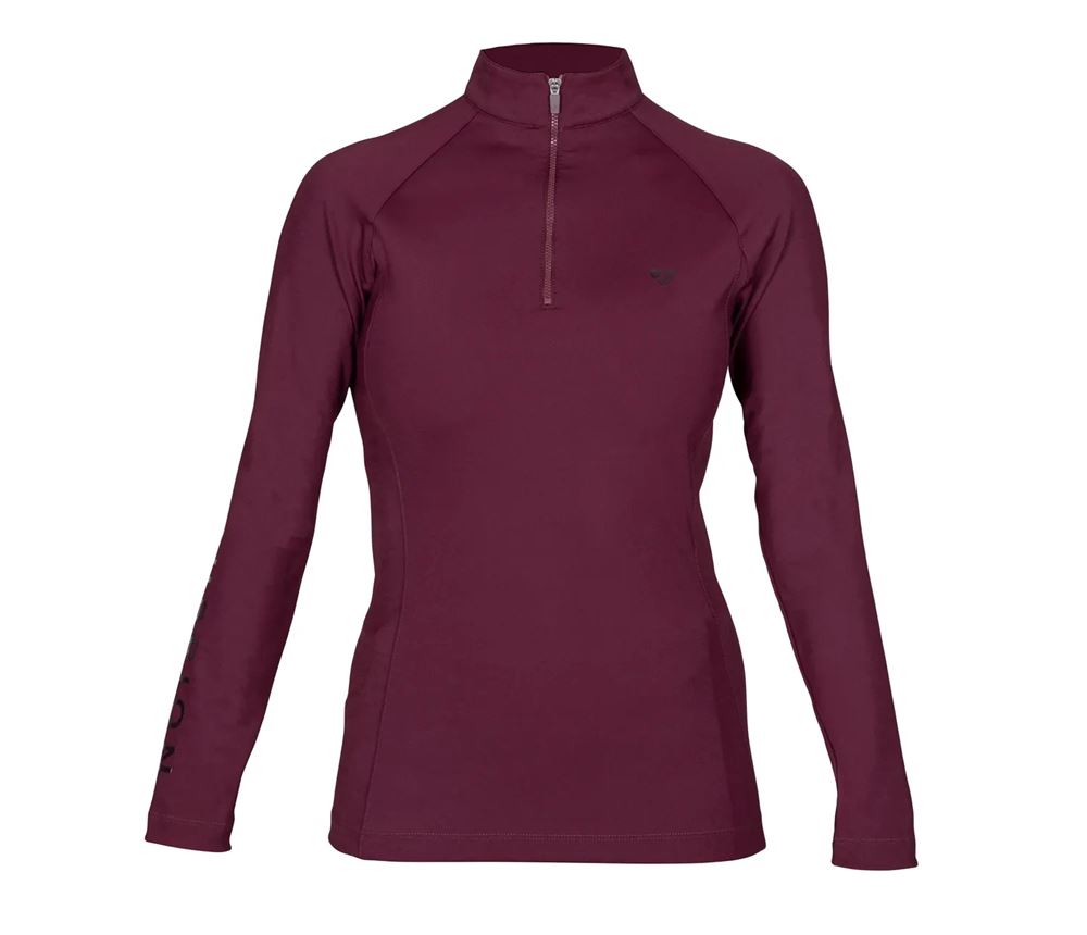 Shires Aubrion Eltar Ladies Base Layer (Black Cherry)