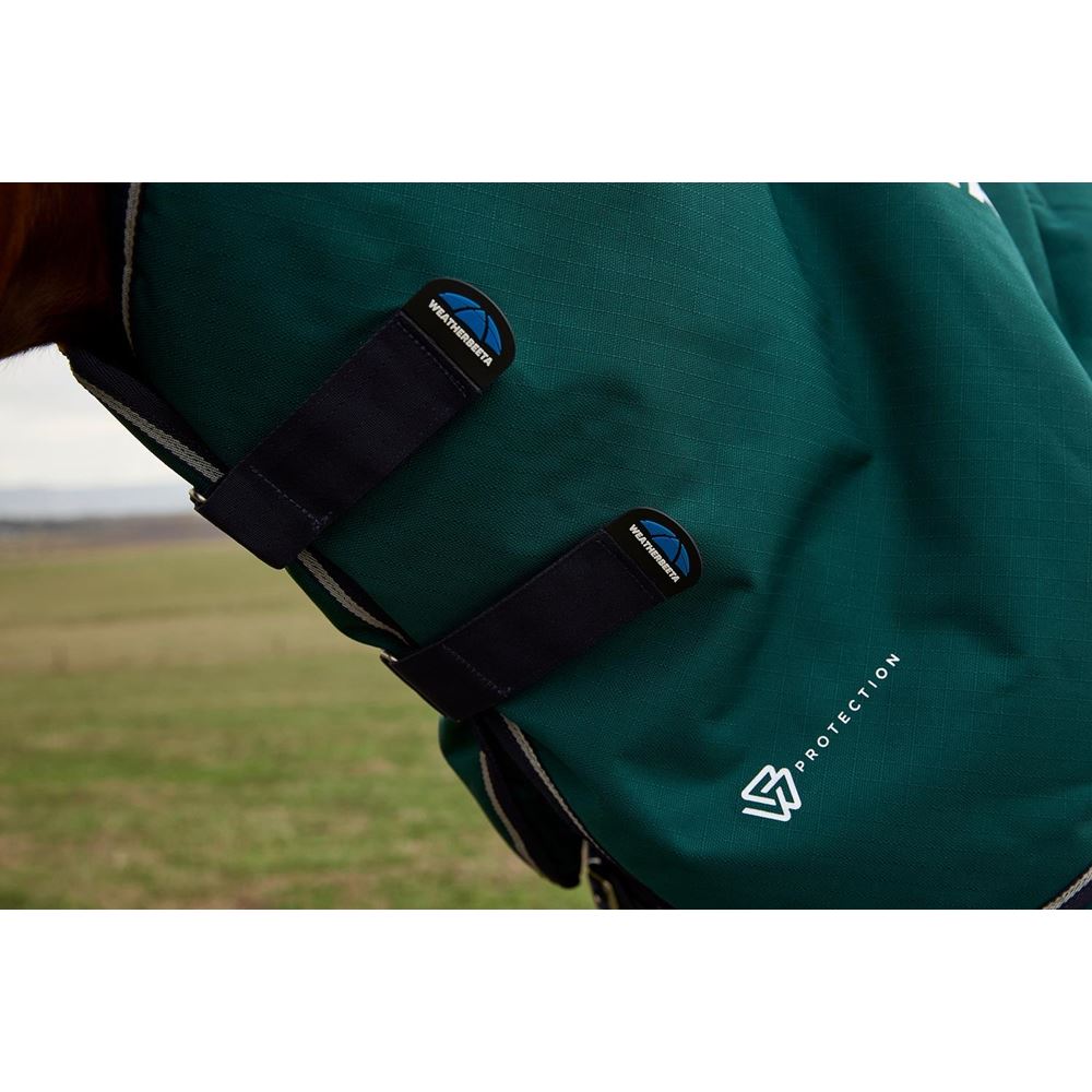 Weatherbeeta Comfitec Plus Dynamic Turnout Detach-A-Neck - 100g (Forest Green/Navy)