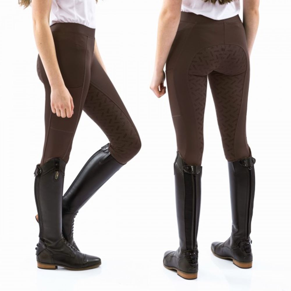 Whitaker Shore Riding Tights - Ladies (Brown)
