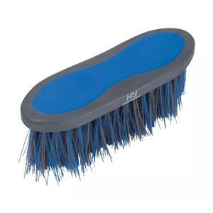 Hy Sport Active Long Bristle Dandy Brush (Jewel Blue)