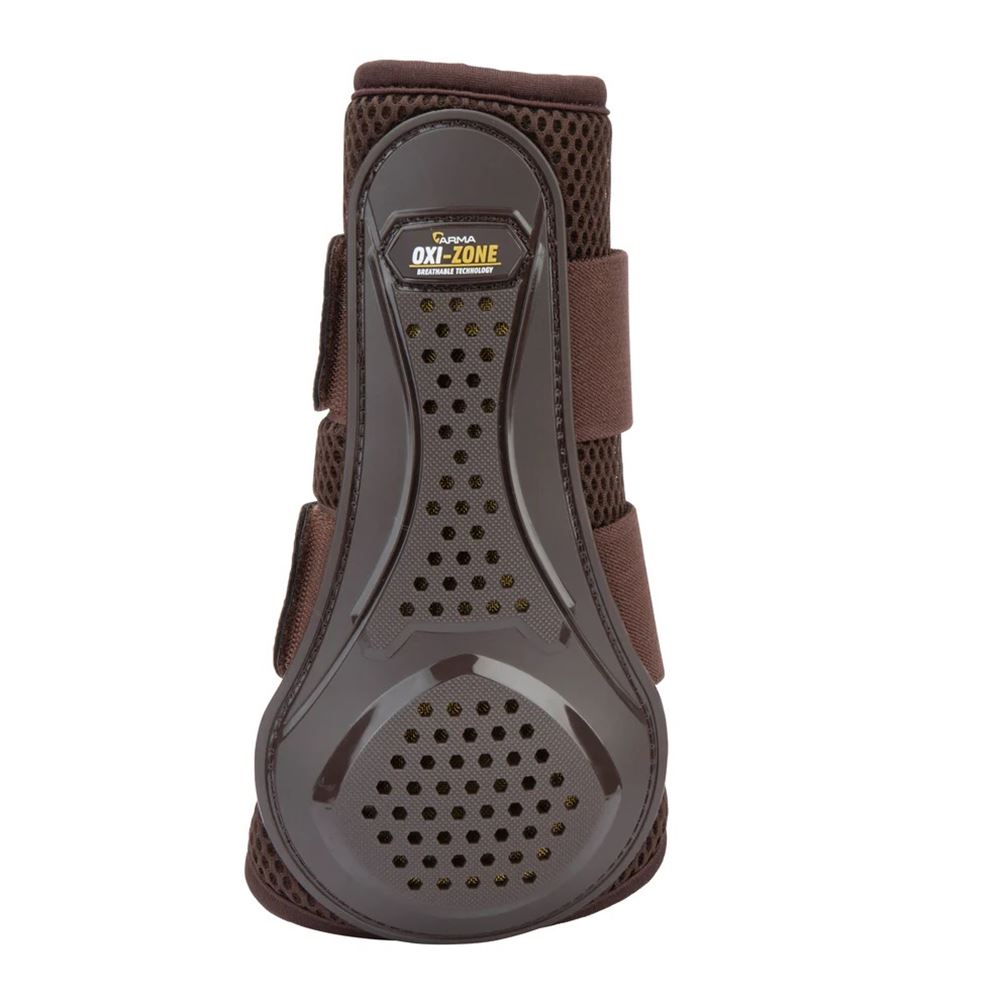Shires ARMA OXI-ZONE Brushing Boots (Brown)