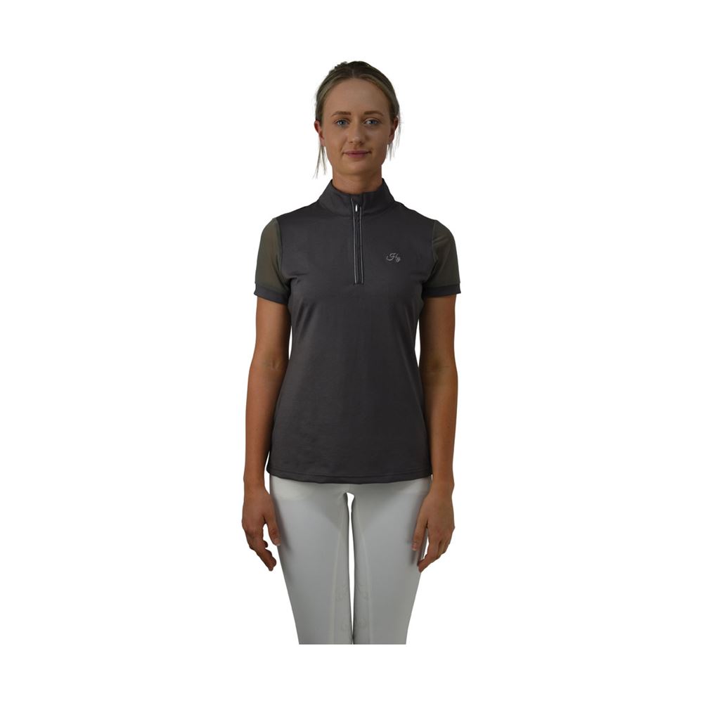 HyFASHION Maddie Mesh Sleeved Ladies Show Shirt