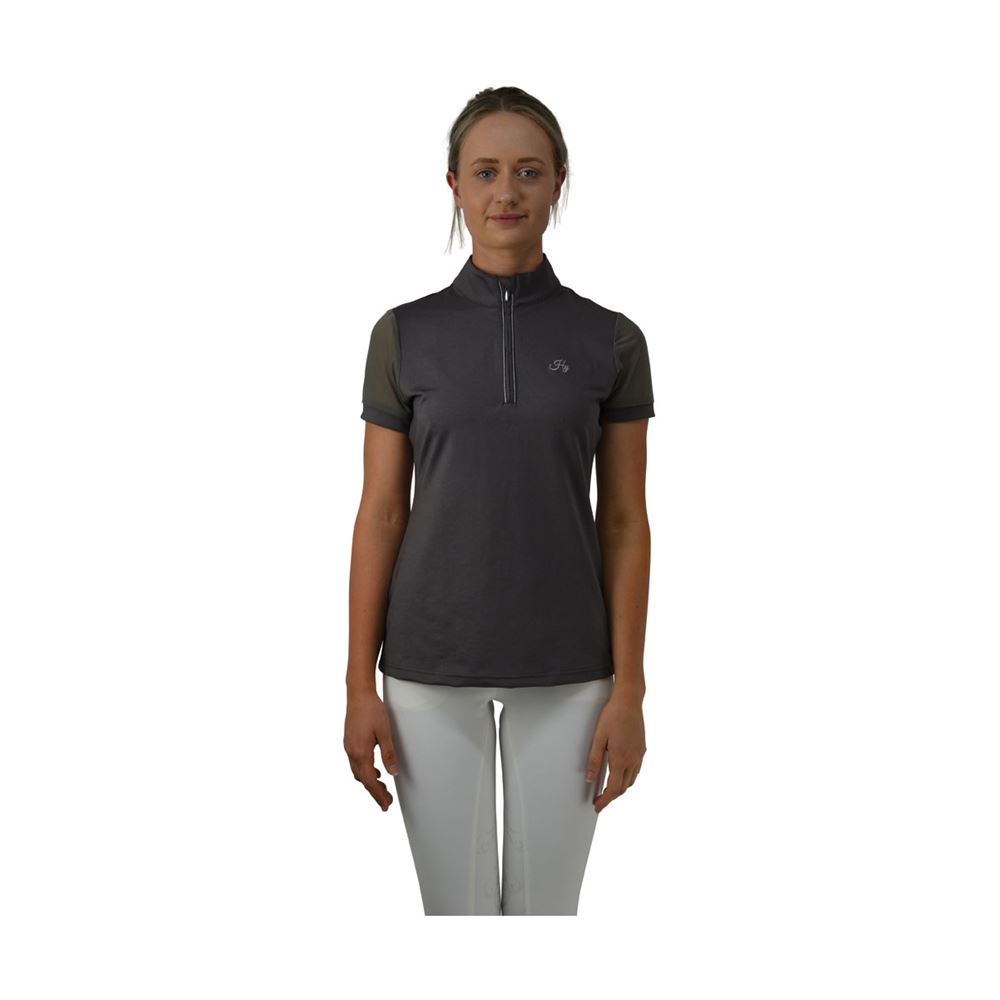 HyFASHION Maddie Mesh Sleeved Ladies Show Shirt