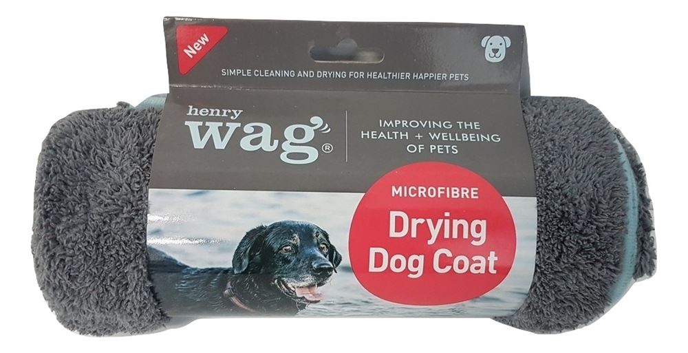 Henry Wag Drying Dog Coat (Extra Small)