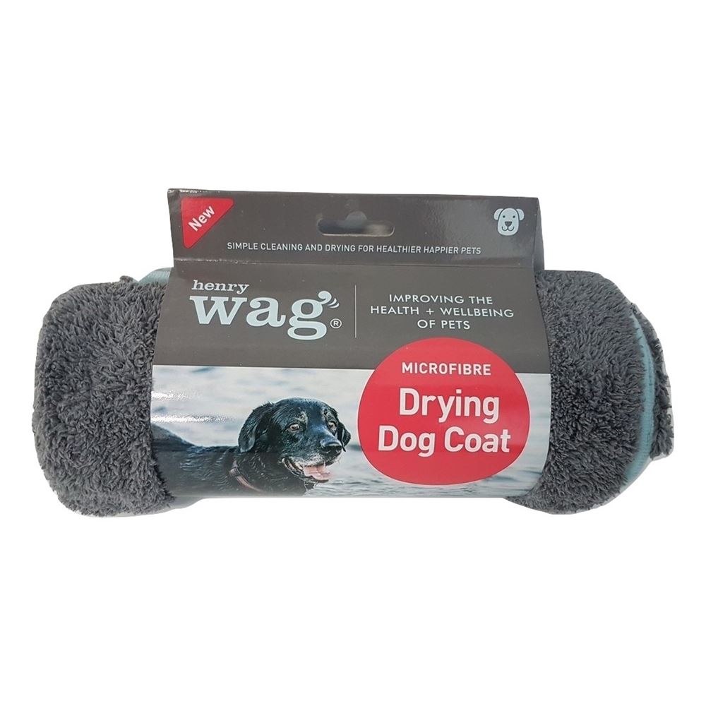 Henry Wag Drying Dog Coat (Extra Small)