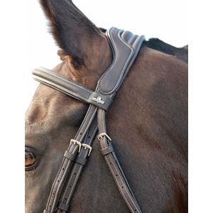 Weatherbeeta Collegiate Comfitec Opulux Fancy Stitch Padded Hanoverian Bridle