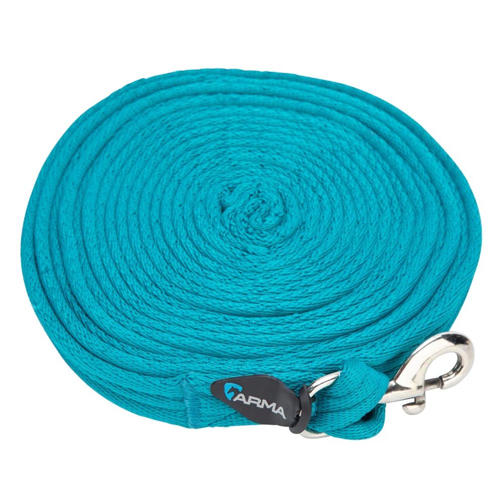 Shires Wessex Cushion Web Lunge Line (Dark Cyan)