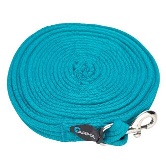 Shires Wessex Cushion Web Lunge Line (Dark Cyan)