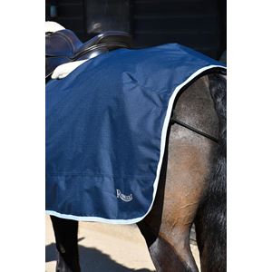 Rhinegold Fixed Chest Waterproof Ride-On Rug (Navy)