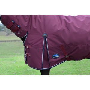 Weatherbeeta Comfitec Essential Turnout Combo - 360g (Burgundy/Navy)