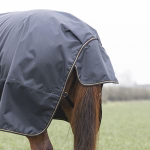 Shires Typhoon 50 Combo Lite Turnout Rug (Black)