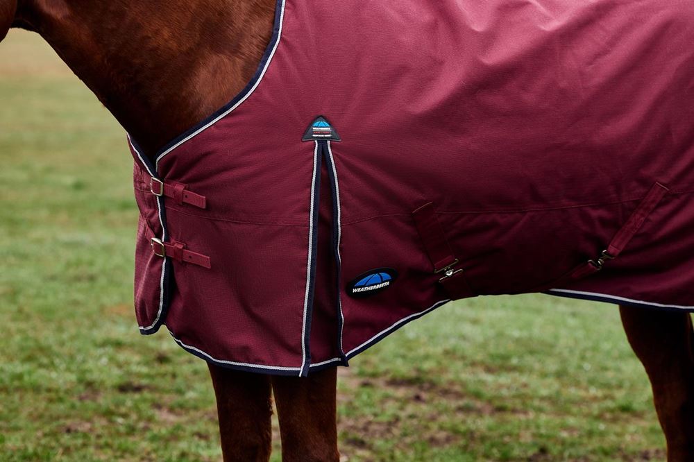 Weatherbeeta Comfitec Prelim Turnout Combo - 0g (Burgundy/Navy)