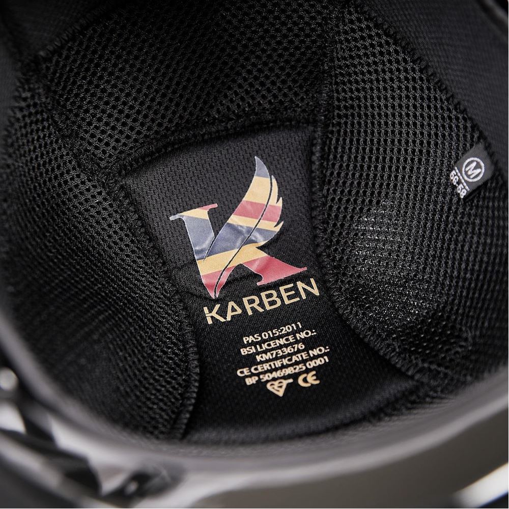 Shires Karben Stella Riding Hat 53-55 (Black)