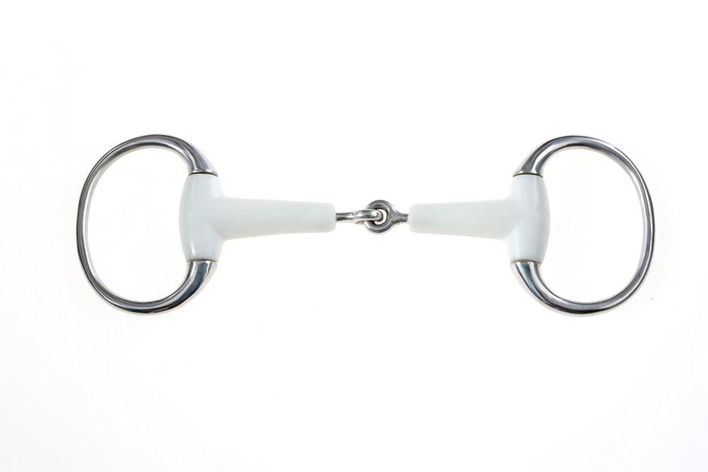 Korsteel Flexi Mouth Jointed Eggbutt Snaffle Bit