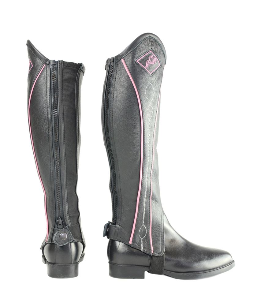 HyLAND Two Tone Leather Gaiters