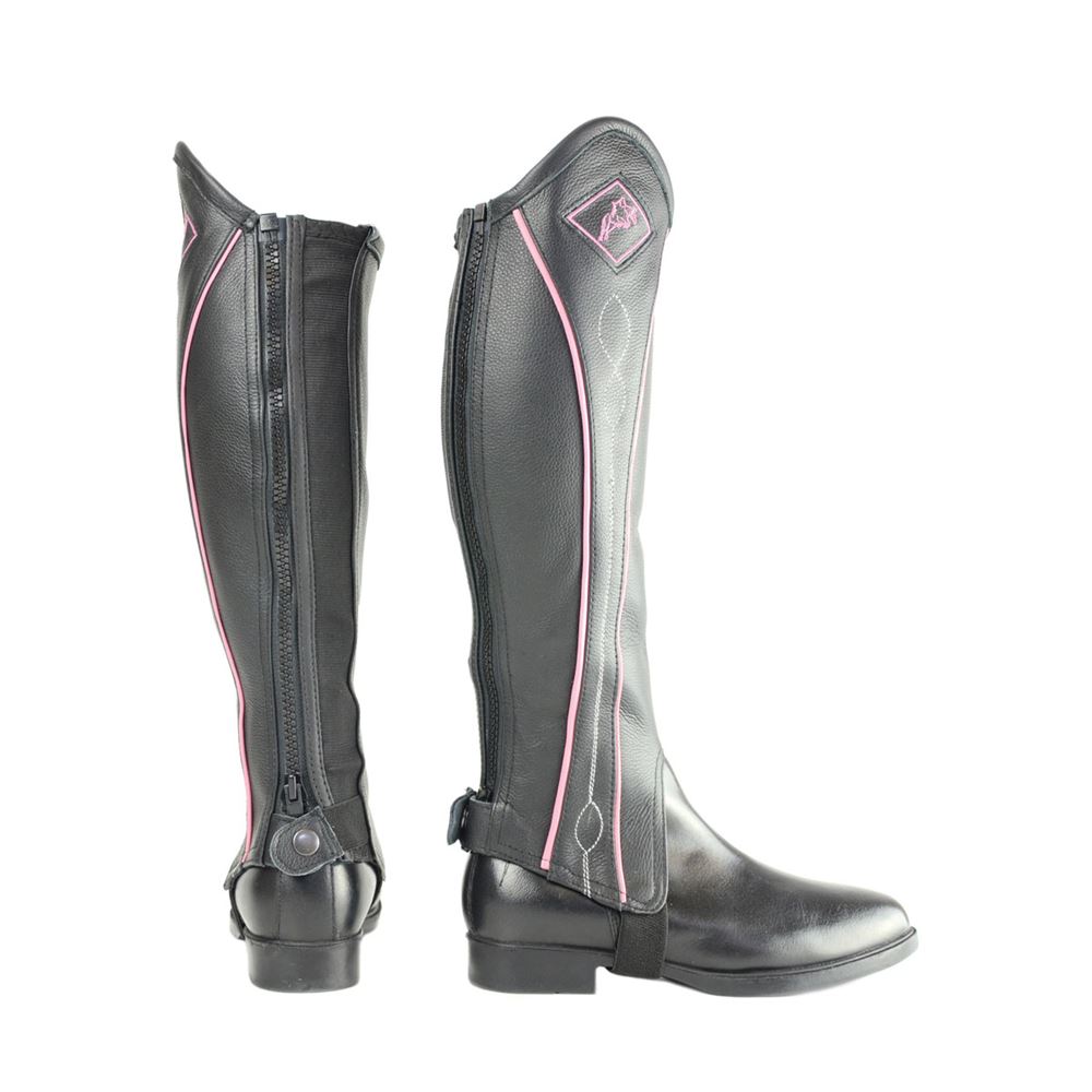 HyLAND Two Tone Leather Gaiters