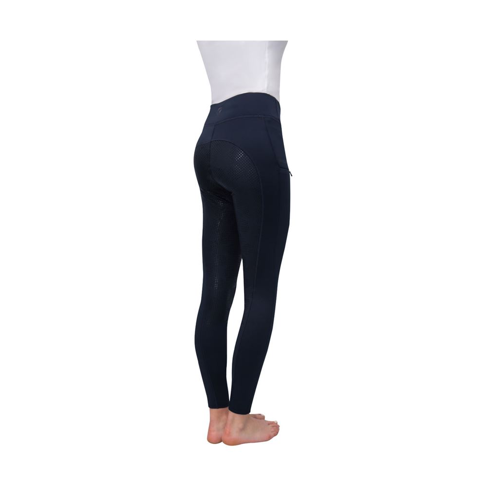 Hy Equestrian OsloPro Softshell Riding Tights (Navy)