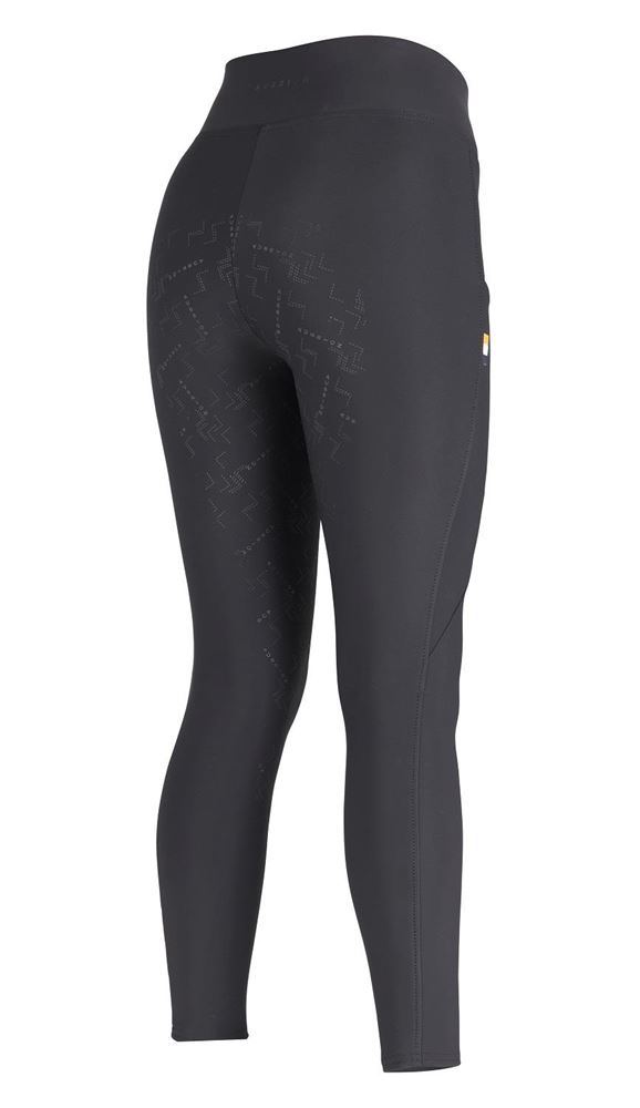 Shires Aubrion Optima Ladies Sport Riding Tights (Black)