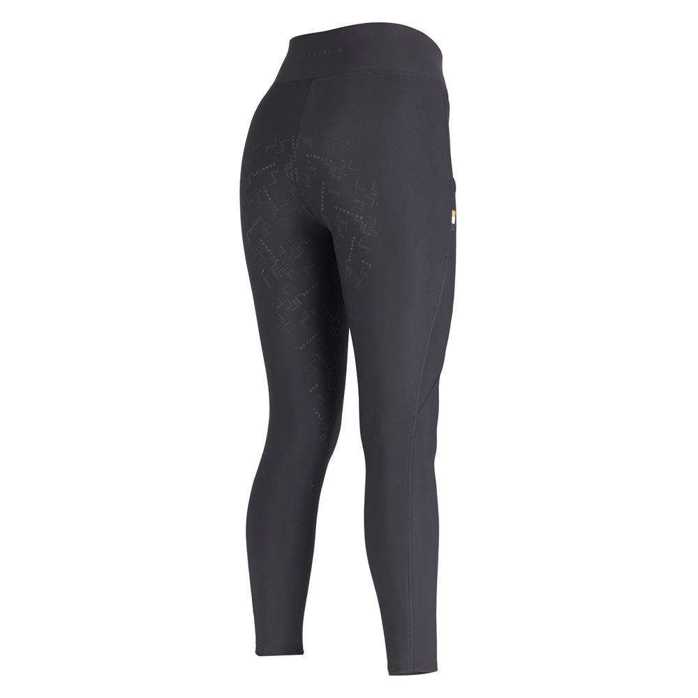 Shires Aubrion Optima Ladies Sport Riding Tights (Black)