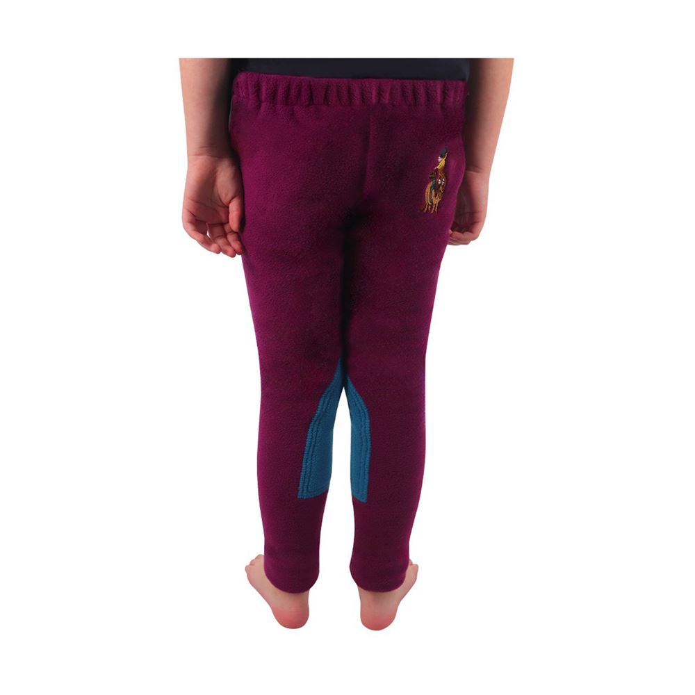 Hy Equestrian Thelwell Collection Fleece Tots Jodhpurs (Pony Friends)
