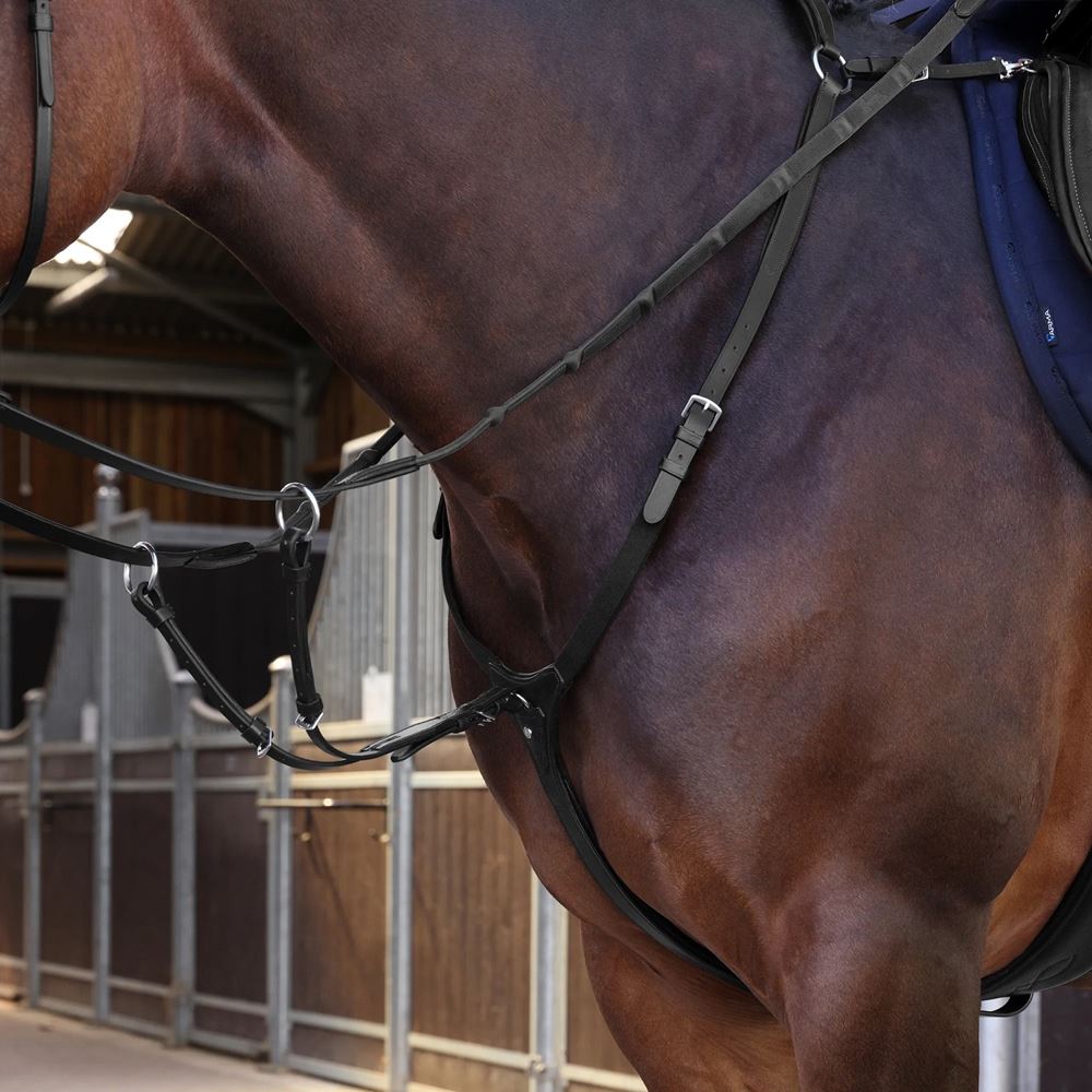 Shires Velociti LUSSO Elite Breastplate (Black)