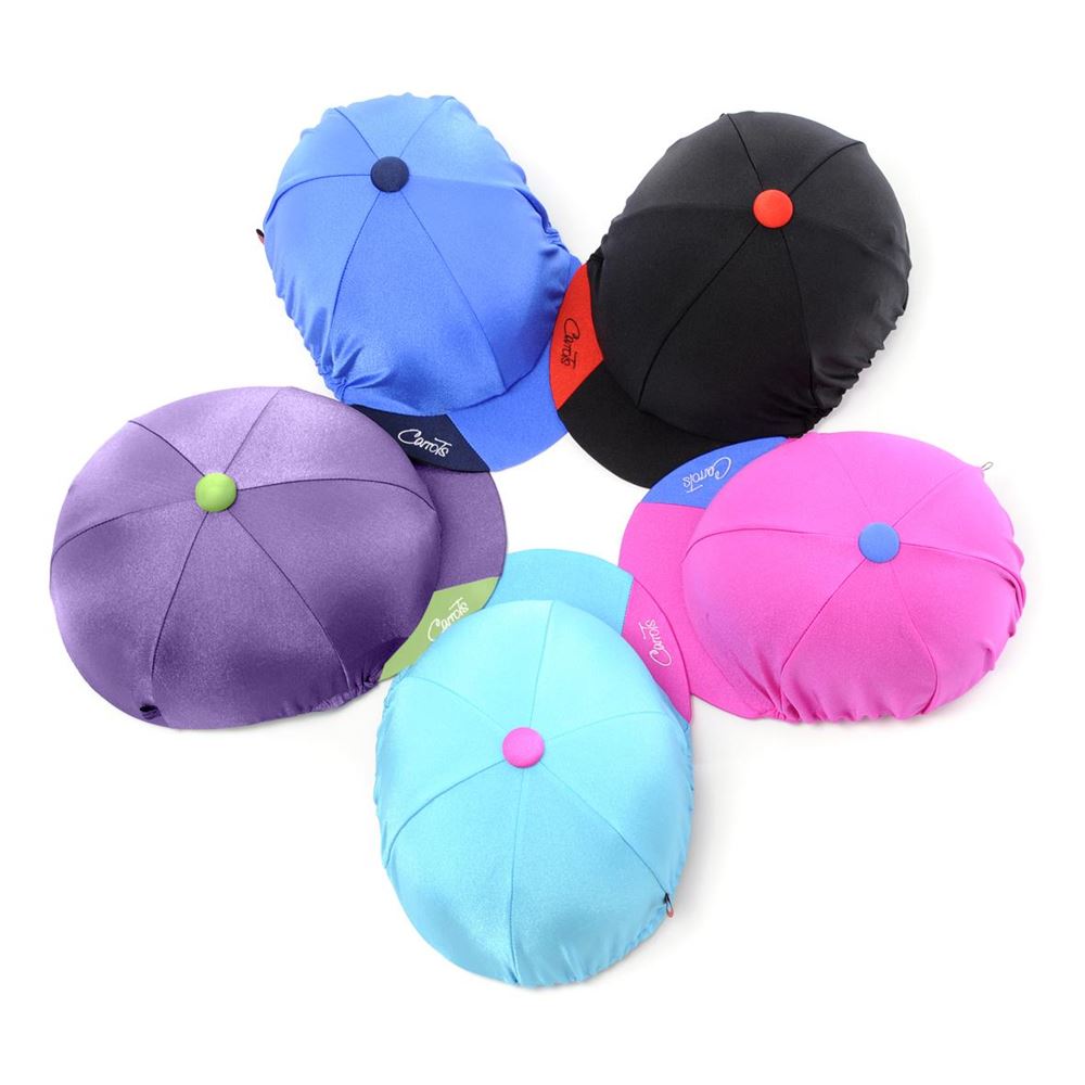 Carrots Plain Riding Hat Covers