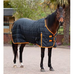 Gallop Trojan 100 Stable Rug (Black/Orange)