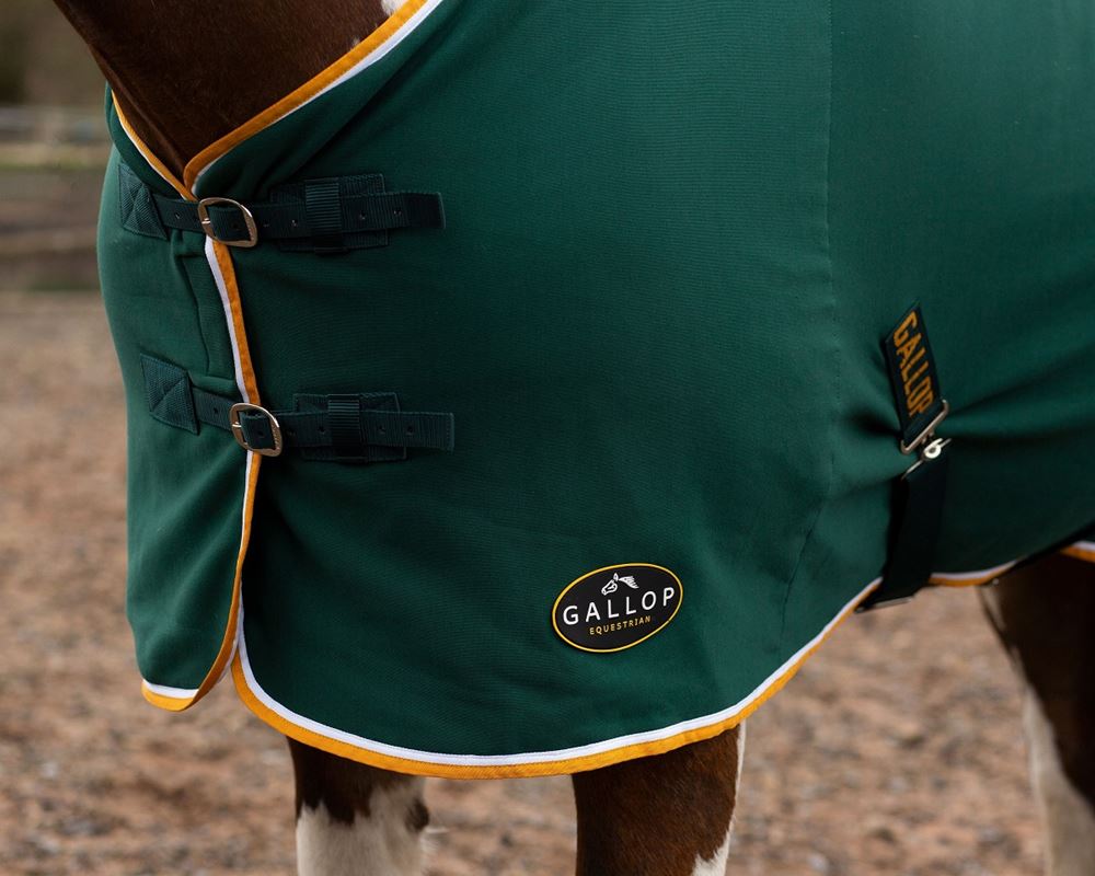 Gallop Jersey Cooler Rug (Green)