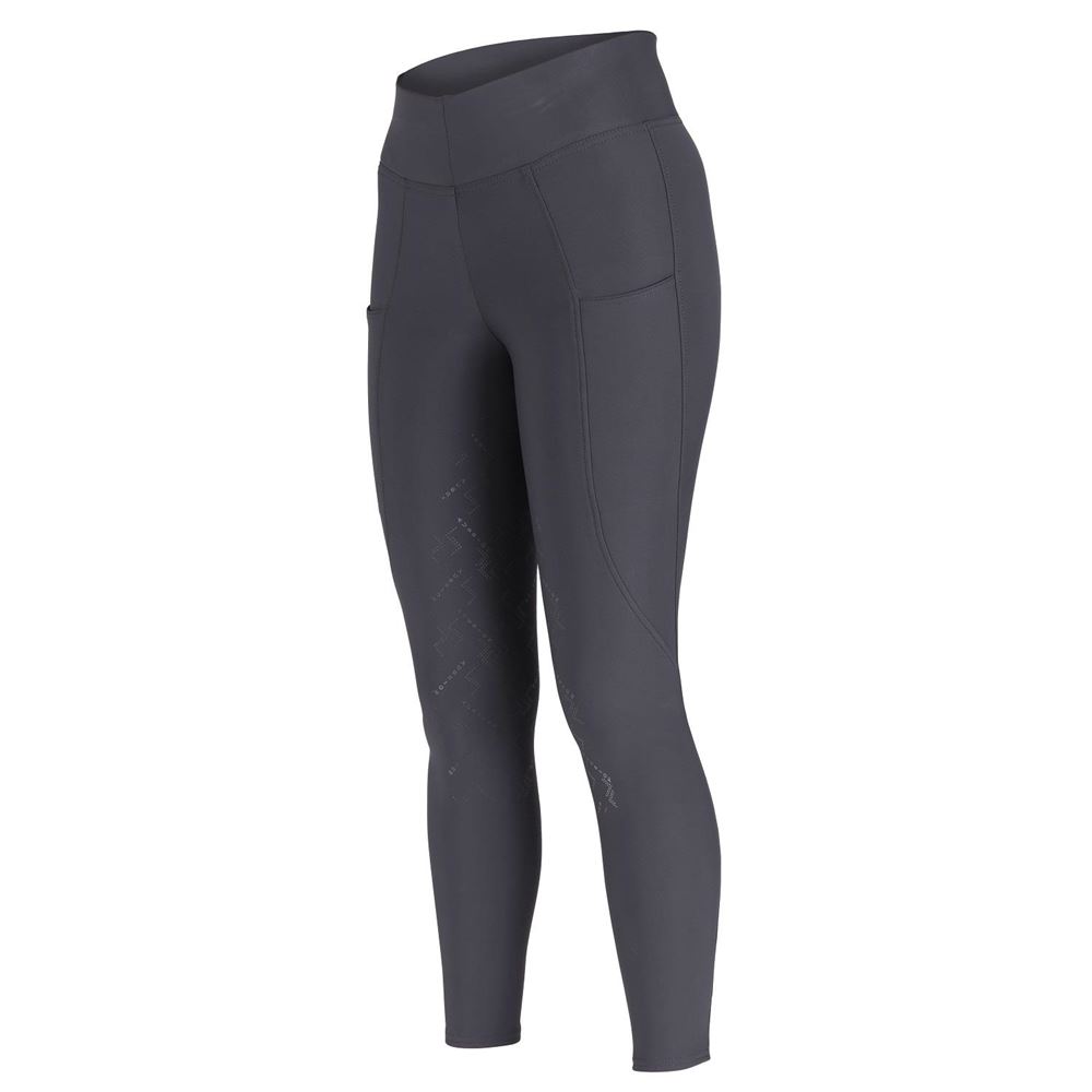 Shires Aubrion Optima Ladies Sport Riding Tights (Black)
