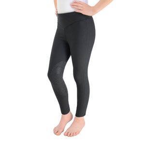 Hy Equestrian Blizzard Children's Softshell Riding Tights (Black)