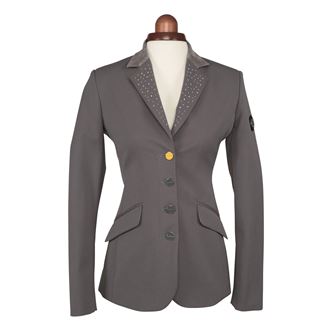Shires Aubrion Oaklawn Ladies Show Jacket - Grey 28" *Clearance*