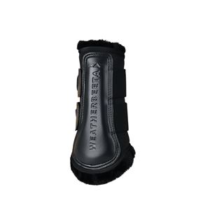 Weatherbeeta Tough-Tec Comfy Fleece Brushing Boots (Black)