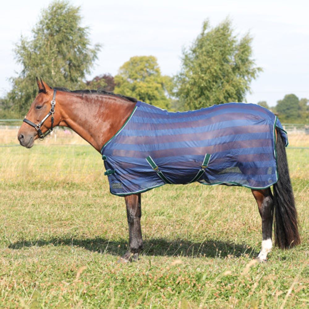 Hy Equestrian StormX Empra Air Motion Cooler Rug (Navy)