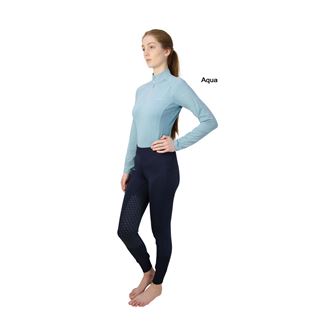 Hy Equestrian Synergy Base Layer (Aqua)